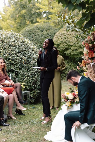 Un mariage d'automne au Domaine de Blanche Fleur près d'Avignon - Photos : Chloé Lapeyssonnie - Blog mariage La mariée aux pieds nus