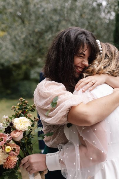 Un mariage d'automne au Domaine de Blanche Fleur près d'Avignon - Photos : Chloé Lapeyssonnie - Blog mariage La mariée aux pieds nus