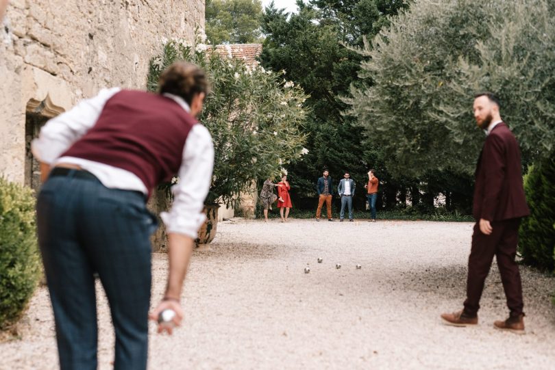 Un mariage d'automne au Domaine de Blanche Fleur près d'Avignon - Photos : Chloé Lapeyssonnie - Blog mariage La mariée aux pieds nus