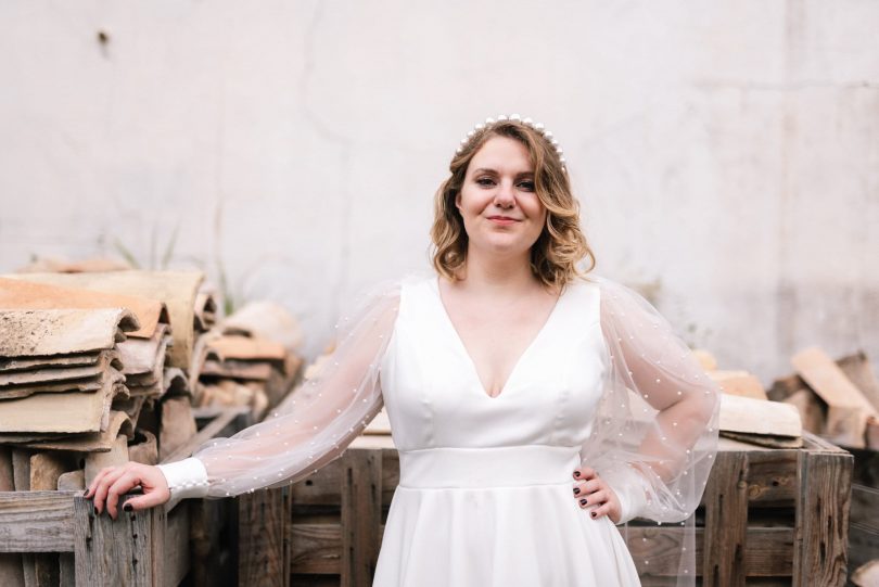 Un mariage d'automne au Domaine de Blanche Fleur près d'Avignon - Photos : Chloé Lapeyssonnie - Blog mariage La mariée aux pieds nus