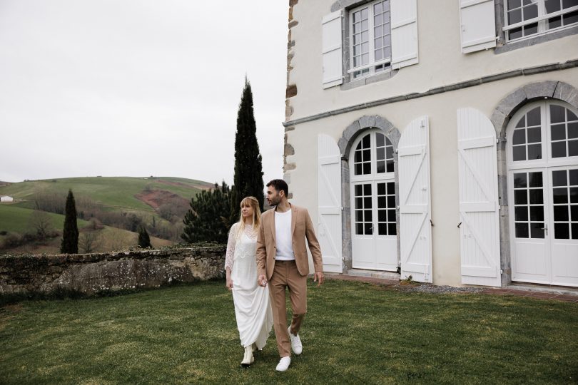 Un mariage à la Maison Belzunce au Pays Basque - Photos : Chloé Fayollas - Blog mariage : La mariée aux pieds nus