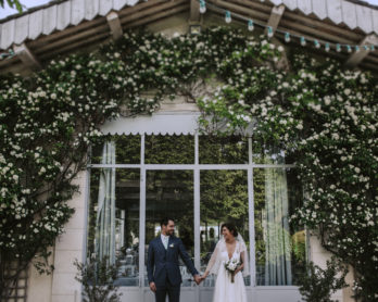 Un mariage en vert et blanc au Domaine de Blanche Fleur près d'Avignon - A découvrir sur le blog mariage www.lamarieeauxpiedsnus.com - Photos : Lorenzo Accardi