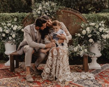 Un mariage bohème à l'Auberge du Rédier dans les Alpes Maritimes - Photos : Clarisse et Johan - Blog mariage : La mariée aux pieds nus