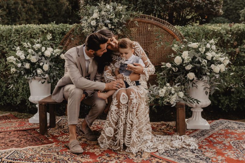 Un mariage bohème à l'Auberge du Rédier dans les Alpes Maritimes - Photos : Clarisse et Johan - Blog mariage : La mariée aux pieds nus