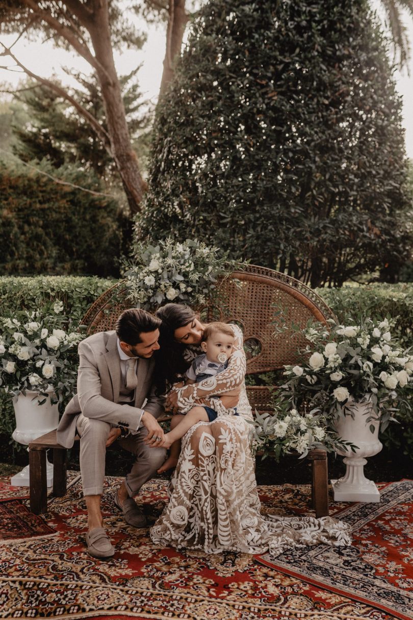 Un mariage bohème à l'Auberge du Rédier dans les Alpes Maritimes - Photos : Clarisse et Johan - Blog mariage : La mariée aux pieds nus