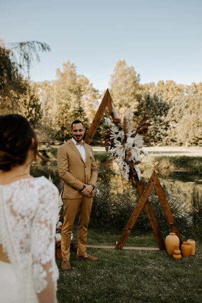 Un mariage bohème en automne - Photos : La Rebelle Studio - Organisation : The Green Wedding Co. - Blog mariage : La mariée aux pieds nus