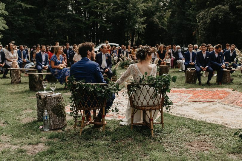 Un mariage bohème en Bourgogne - Photos : Geometry Love - Blog mariage : La mariée aux pieds nus