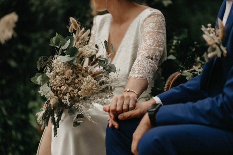 Un mariage bohème en Bourgogne - Photos : Geometry Love - Blog mariage : La mariée aux pieds nus