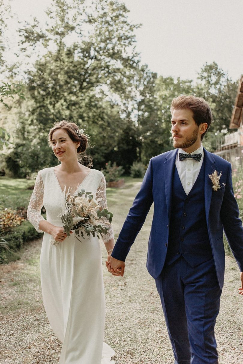 Un mariage bohème en Bourgogne - Photos : Geometry Love - Blog mariage : La mariée aux pieds nus