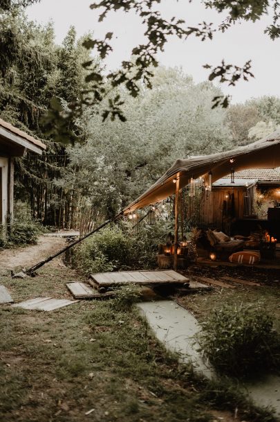 Un mariage bohème au Coco Barn Wood Lodge dans les Landes - Photos : Patricia Hendrychova-Estanguet - Blog mariage : La mariée aux pieds nus