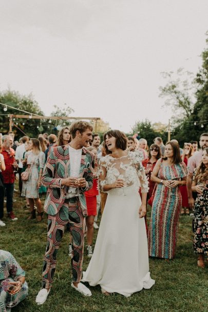 Un mariage bohème et coloré au Pays-Basque - Photos : Baptiste Hauville - Blog mariage : La mariée aux pieds nus