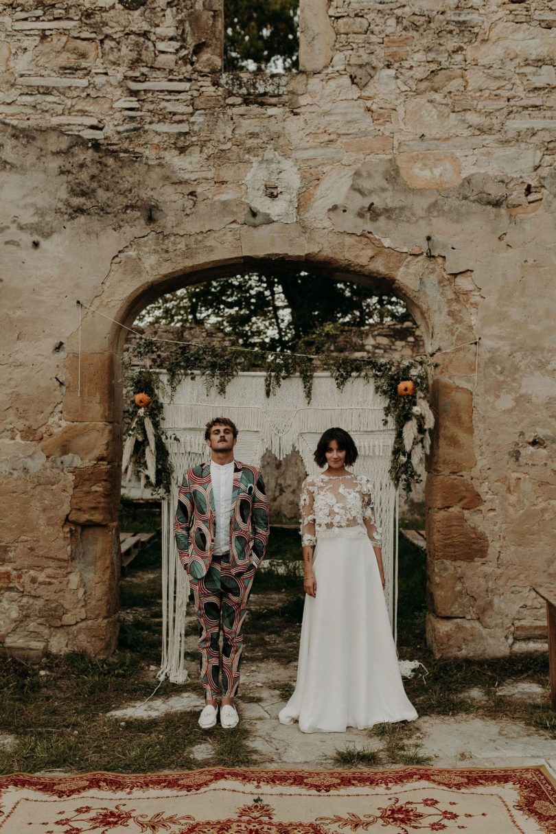 Un mariage bohème et coloré au Pays-Basque - Photos : Baptiste Hauville - Blog mariage : La mariée aux pieds nus