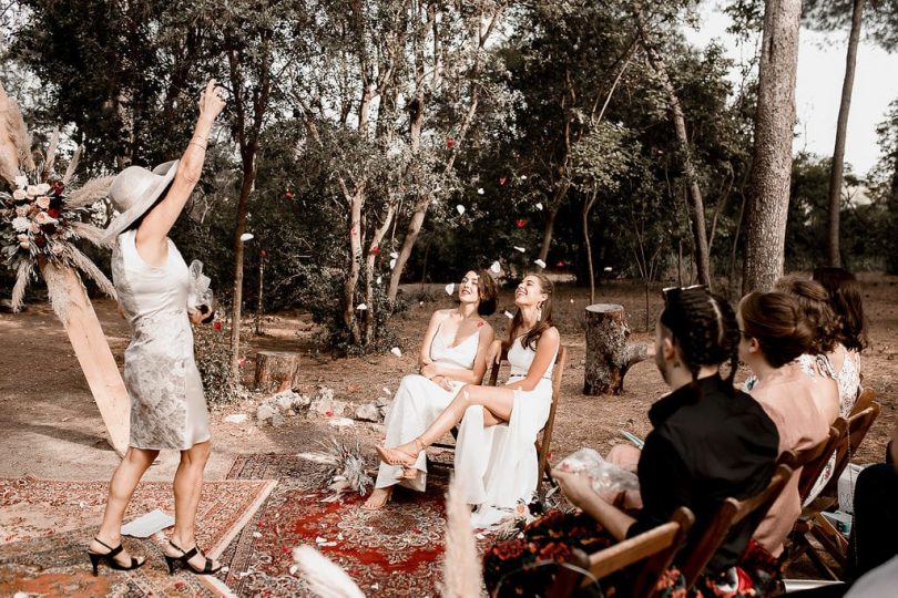 Un mariage bohème au Domaine de la Grangette dans l'Hérault - Photos : Rock'n Brides - Blog mariage : La mariée aux pieds nus