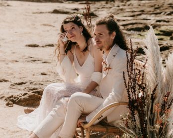 Un mariage simple et bohème à Guerande - Photos : Julia Allio - Blog mariage : La mariée aux pieds nus