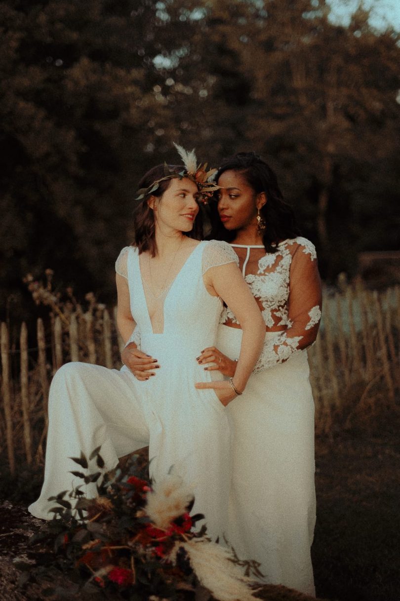 Un mariage simple et bohème en Normandie - Photos : Vanessa Madec - Blog mariage : La mariée aux pieds nus