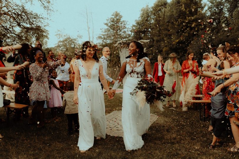 Un mariage simple et bohème en Normandie - Photos : Vanessa Madec - Blog mariage : La mariée aux pieds nus
