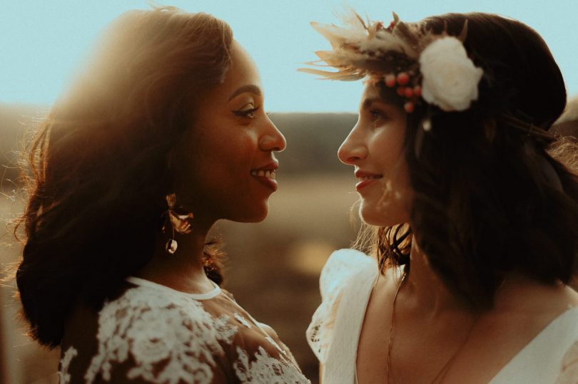 Un mariage simple et bohème en Normandie - Photos : Vanessa Madec - Blog mariage : La mariée aux pieds nus