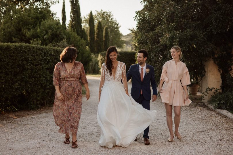 Un mariage bohème en Provence - Photos : Dall'k - Blog mariage : La mariée aux pieds nus