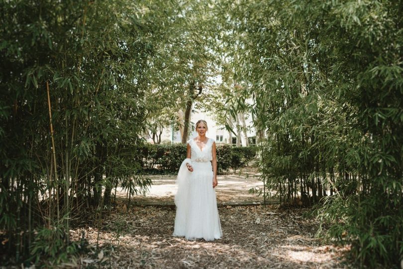 Un mariage bohème à la Villa du Parc à Lunel-Viel - Photos : Laurent Brouzet Blog mariage : La mariée aux pieds nus