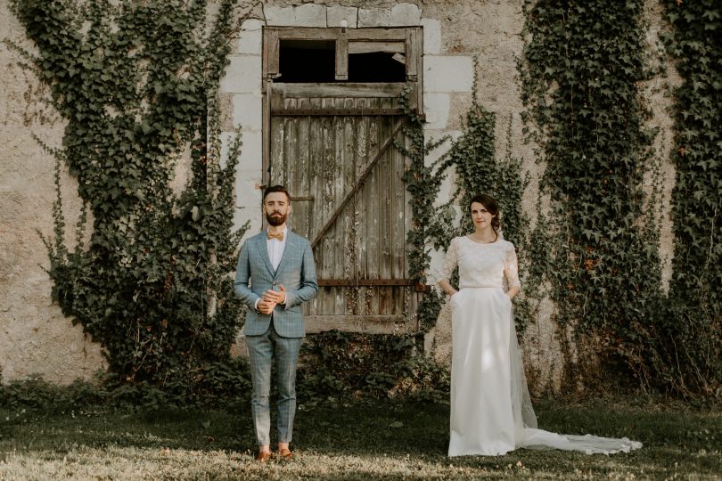 Un mariage au Domaine du Marchais Bouchet près d'Angers - Photos : Dorothée Buteau - Blog mariage : La mariée aux pieds nus