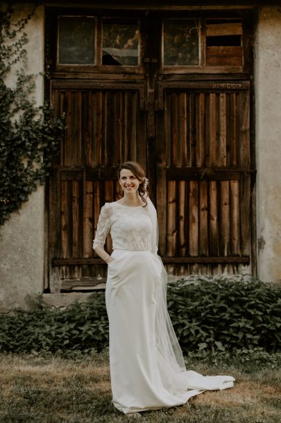 Un mariage au Domaine du Marchais Bouchet près d'Angers - Photos : Dorothée Buteau - Blog mariage : La mariée aux pieds nus