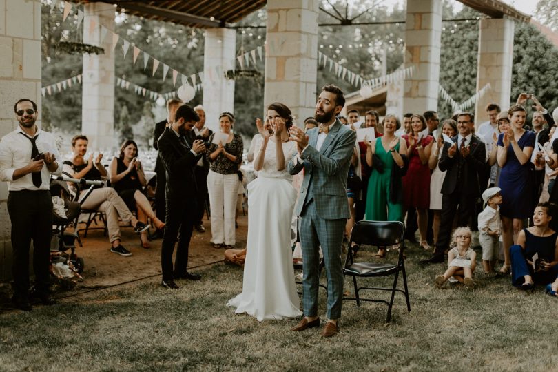 Un mariage au Domaine du Marchais Bouchet près d'Angers - Photos : Dorothée Buteau - Blog mariage : La mariée aux pieds nus