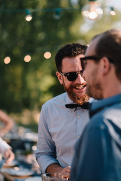 Un mariage Boho en bleu - A découvrir sur le blog mariage www.lamarieeauxpiedsnus.com - Photos : Chloé Lapeyssonnie