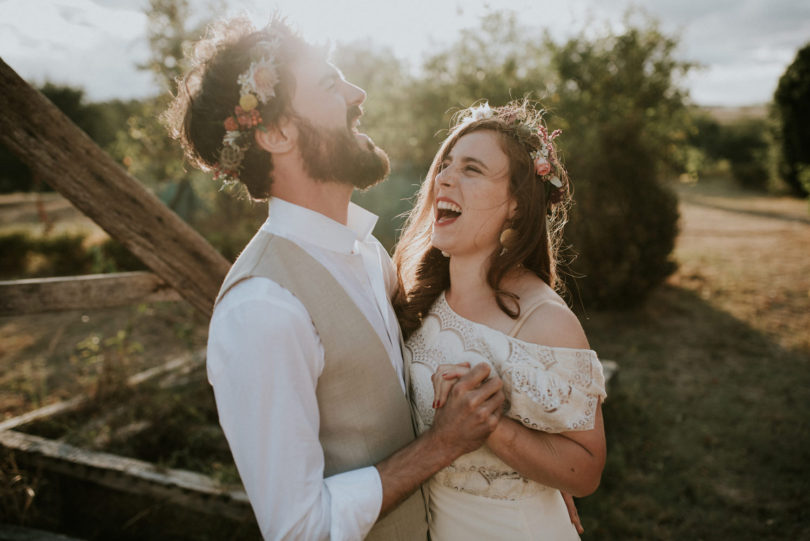 Un mariage boho au Château de Fajac - Toulouse - A découvrir sur le blog mariage www.lamarieeauxpiedsnus.com - Photos et vidéo : The Quirky