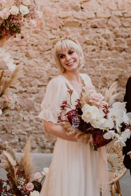 Un mariage boho indus à La Factory près de Lyon - Photos : Marion Brunel - Blog mariage : La mariée aux pieds nus