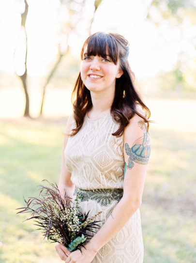 Un mariage boho au Texas - La mariée aux pieds nus - Photos : Marion Heurteboust