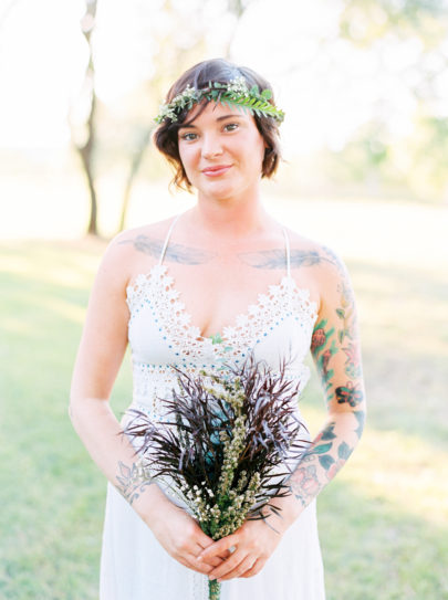 Un mariage boho au Texas - La mariée aux pieds nus - Photos : Marion Heurteboust