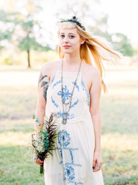 Un mariage boho au Texas - La mariée aux pieds nus - Photos : Marion Heurteboust