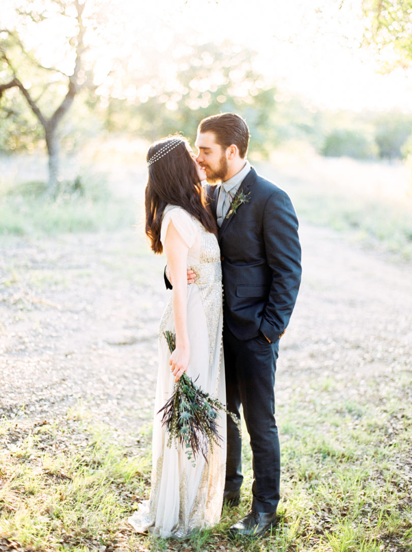 Un mariage boho au Texas - La mariée aux pieds nus - Photos : Marion Heurteboust