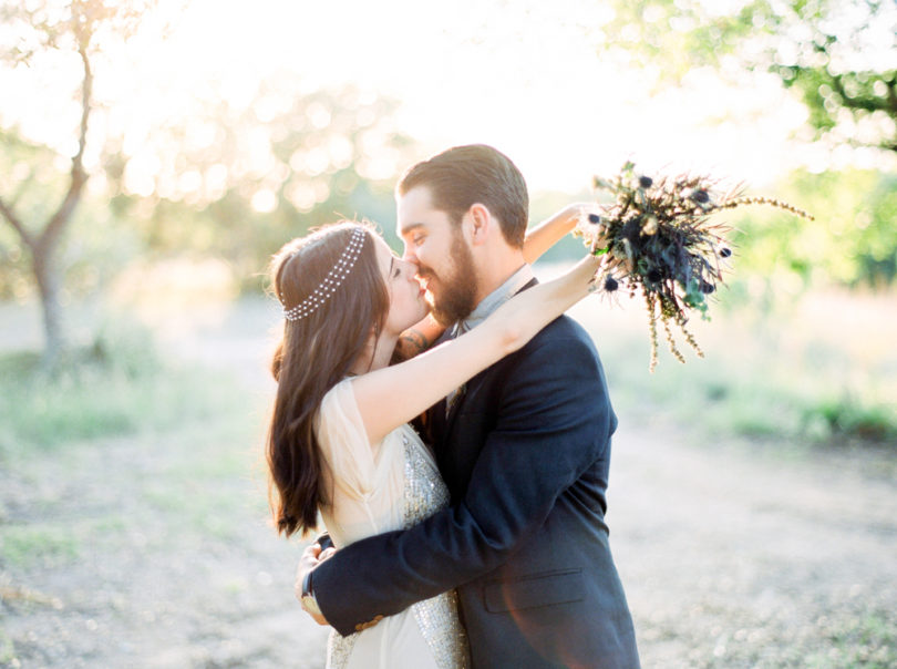 Un mariage boho au Texas - La mariée aux pieds nus - Photos : Marion Heurteboust