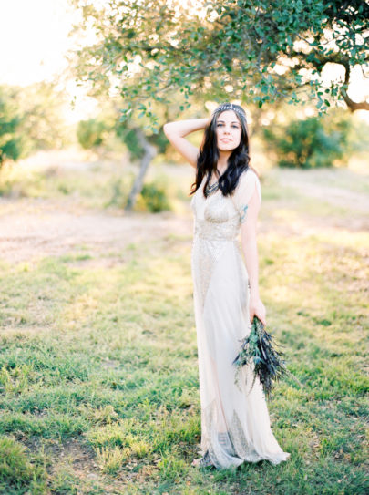 Un mariage boho au Texas - La mariée aux pieds nus - Photos : Marion Heurteboust