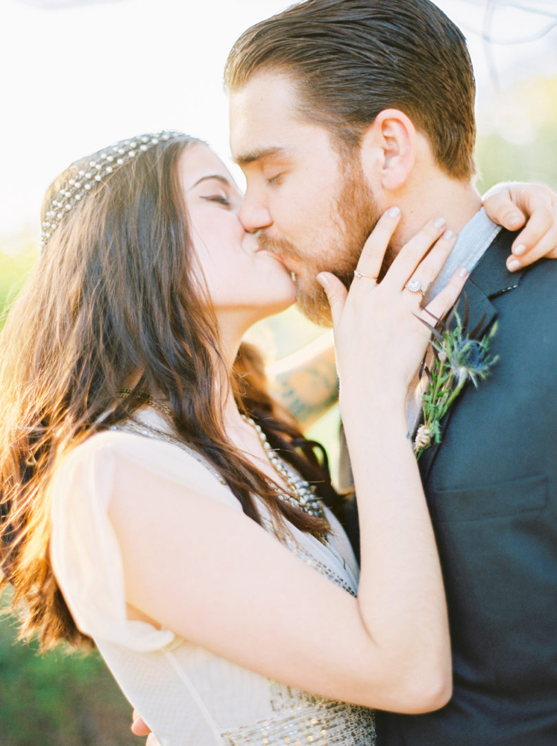 Un mariage boho au Texas - La mariée aux pieds nus - Photos : Marion Heurteboust