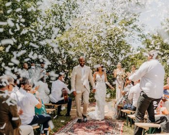 Un mariage boho et rustique à la maison - Photos : Yoris Photographe - Wedding planner : Sparkly Agency - Blog mariage : La mariée aux pieds nus