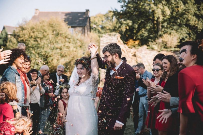 Un mariage dans la forêt de Brocéliande - Photos : Les bandits - Blog mariage : La mariée aux pieds nus