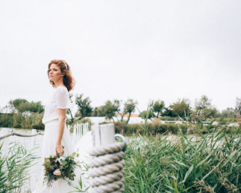 Un mariage en Camargue - Inspiration - Un shooting à découvrir sur le blog mariage www.lamarieeauxpiedsnus.com - Photos : Ingrid Lepan - Robe : Stephanie Wolff - Organisation : Daylove Event