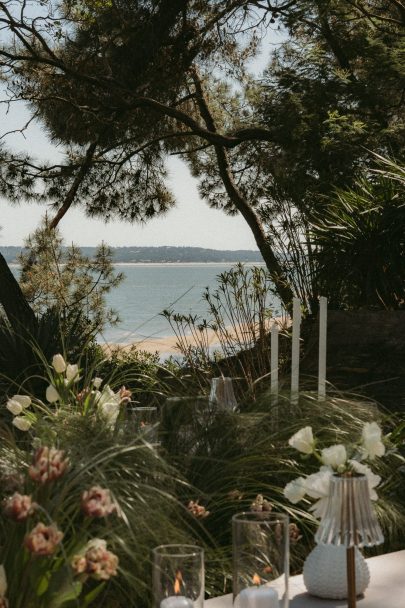 Un mariage au Cap Ferret face à l'océan - Photos : Pauline H Photographe - Blog mariage : La mariée aux pieds nus