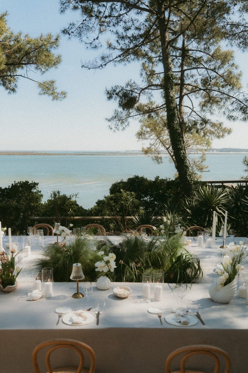 Un mariage au Cap Ferret face à l'océan - Photos : Pauline H Photographe - Blog mariage : La mariée aux pieds nus