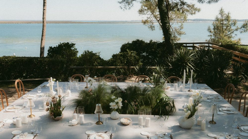 Un mariage au Cap Ferret face à l'océan - Photos : Pauline H Photographe - Blog mariage : La mariée aux pieds nus