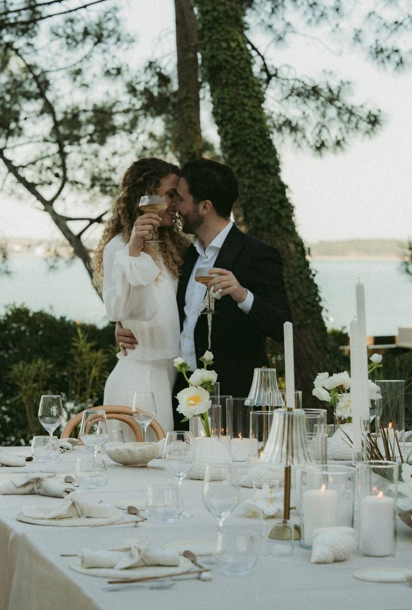Un mariage au Cap Ferret face à l'océan - Photos : Pauline H Photographe - Blog mariage : La mariée aux pieds nus