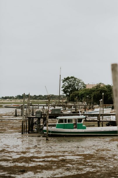 Un mariage sur un ponton au Cap Ferret - Photographe : Yoris Photographer - Blog mariage : La mariée aux pieds nus