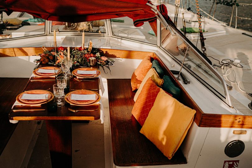 Un mariage sur un catamaran en Guadeloupe - Photos : Camille Brignol - Blog mariage : La mariée aux pieds nus