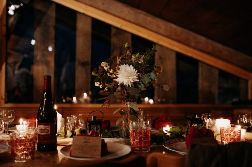 Un mariage dans un chalet de Haute-Savoie - Photos : Le Labo N°3 - Blog mariage : La mariée aux pieds nus