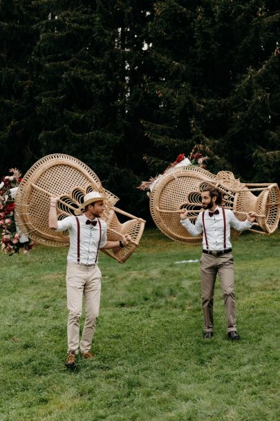 Un mariage dans un chalet de Haute-Savoie - Photos : Le Labo N°3 - Blog mariage : La mariée aux pieds nus