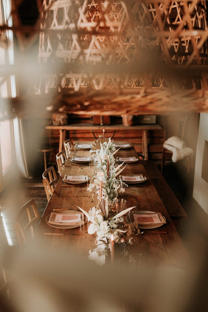 Un mariage au Chalet de Nantailly en Savoie - Photos : Anne Sophie BEnoit - Blog mariage : La mariée aux pieds nus