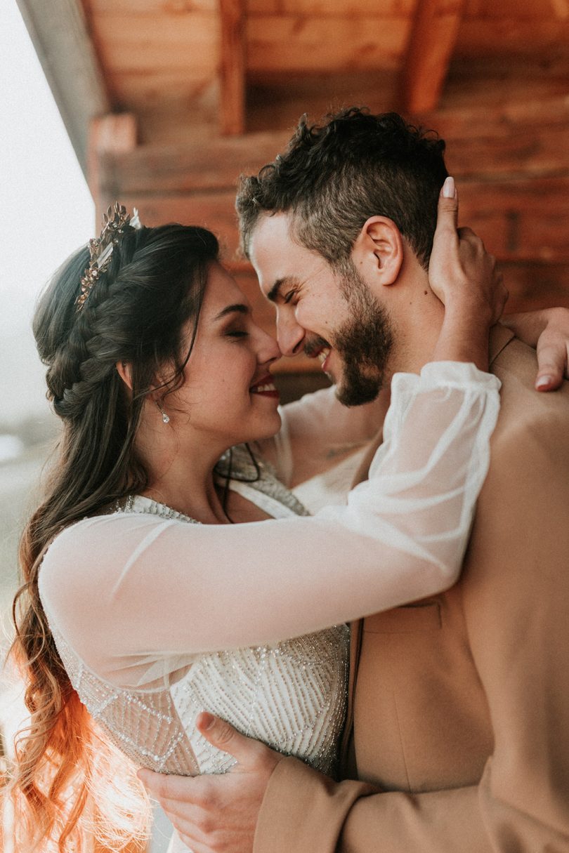 Un mariage au Chalet de Nantailly en Savoie - Photos : Anne Sophie BEnoit - Blog mariage : La mariée aux pieds nus