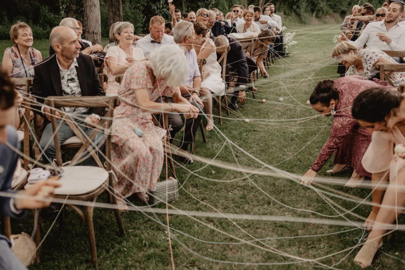 Un mariage champêtre au Château de Planchevienne en Bourgogne Franche-Comté - Photos : Clarisse et Johan - Blog mariage : La mariée aux pieds nus